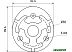 Камера видеонаблюдения Hi-Watch DS-T103 3,6 мм (цветная) Камера видеонаблюдения Hi-Watch DS-T103 3,6 мм (цветная)