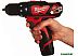 Дрель-шуруповерт Milwaukee M12 BPD-202C (4933441940) (с 2-мя АКБ, кейс)