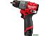 Дрель-шуруповерт Milwaukee M12 FUEL M12FDD2-202X 4933479873 (с 2-мя АКБ 2 Ач, кейс)