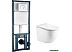 Унитаз WeltWasser Heimbach 004 GL-WT + Marberg 410 RD (белый глянец/хром) Унитаз WeltWasser Heimbach 004 GL-WT + Marberg 410 RD (белый глянец/хром)