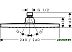 Верхний душ Hansgrohe Crometta E 240 1jet [26726000]