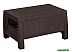 Стол Keter Corfu Table 207786 (коричневый) Стол Keter Corfu Table 207786 (коричневый)
