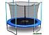 Батут Atlas Sport 252 см - 8ft (с лестницей, внутренняя сетка, синий) Батут Atlas Sport 252 см - 8ft (с лестницей, внутренняя сетка, синий)