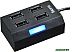 Разветвитель USB 2.0 Buro BU-HUB4-U2.0 черный Разветвитель USB 2.0 Buro BU-HUB4-U2.0 черный
