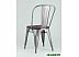 Стул Stool Group Tolix wood (серебристый матовый)