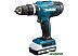 Ударная дрель-шуруповерт Makita HP488DWE (с 2-мя АКБ, кейс)
