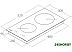 Варочная панель Akpo PKA 30830 WH