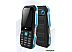 Телефон Olmio X04 (черный/голубой)
