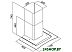 Кухонная вытяжка Ore Glasset 50L Inox Кухонная вытяжка Ore Glasset 50L Inox