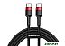 Кабель Baseus CATKLF-G91 Red/Black Кабель Baseus CATKLF-G91 Red/Black
