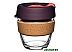Многоразовый стакан KeepCup Brew Cork S Red Bells 227мл (бордовый)