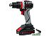 Ударная дрель-шуруповерт P.I.T. PSR18-D4 (с 2-мя АКБ, кейс, набор оснастки)