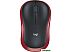 Мышь Logitech M186 (черный/красный)
