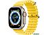 Профессиональные умные часы Apple Watch Ultra LTE 49 мм (титановый корпус, титановый/желтый, ремешок Профессиональные умные часы Apple Watch Ultra LTE 49 мм (титановый корпус, титановый/желтый, ремешок