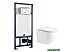 Унитаз WeltWasser Merzbach 004 GL-WT + Marberg 507 SE (белый глянец/хром) Унитаз WeltWasser Merzbach 004 GL-WT + Marberg 507 SE (белый глянец/хром)