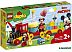 Конструктор LEGO Duplo 10941 Праздничный поезд Микки и Минни Конструктор LEGO Duplo 10941 Праздничный поезд Микки и Минни