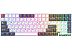 Клавиатура Royal Kludge RK100 RGB (белый/серый, RK Red)