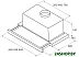Кухонная вытяжка Jetair Aurora LX/GRX/F/60 PRF0045665C