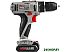 Дрель-шуруповерт Crown CT21052LH-1.5 BMC (с 2-мя АКБ, кейс)