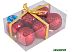 Елочная игрушка Волшебная страна Завитки 007485 (6 шт, красный) Елочная игрушка Волшебная страна Завитки 007485 (6 шт, красный)