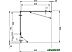 Душевой уголок Omnires Manhattan ADC80X-A+ADR90X Душевой уголок Omnires Manhattan ADC80X-A+ADR90X