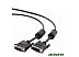 Кабель GEMBIRD CC-DVI2-BK-10M (10м) Кабель GEMBIRD CC-DVI2-BK-10M (10м)