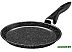 Блинная сковорода Elan Gallery Гармония вкуса 120275 (черный мрамор)
