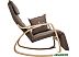 Кресло-качалка Calviano Comfort 1 (коричневый) Кресло-качалка Calviano Comfort 1 (коричневый)