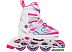 Роликовые коньки Alpha Caprice Galaxy (р. 31-34, розовый) Роликовые коньки Alpha Caprice Galaxy (р. 31-34, розовый)