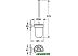 Ершик для унитаза GROHE Essentials Cube 40513001 Ершик для унитаза GROHE Essentials Cube 40513001
