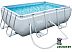 Каркасный бассейн Bestway 56629 (282х196х84) Каркасный бассейн Bestway 56629 (282х196х84)