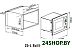 Микроволновая печь ZorG Technology MW5 25BI S14G10 (черный) Микроволновая печь ZorG Technology MW5 25BI S14G10 (черный)
