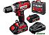 Дрель-шуруповерт ЗУБР ДШЛ-185-22 (2 АКБ, кейс)