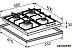 Газовая варочная панель Zigmund and Shtain G 12.6 B