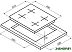 Варочная поверхность Korting HK 42031 B