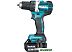 Дрель-шуруповерт Makita DDF484RME (с 2-мя АКБ, кейс)