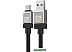 Кабель Baseus CoolPlay Series USB Type-A - USB Type-C (1 м, черный) Кабель Baseus CoolPlay Series USB Type-A - USB Type-C (1 м, черный)