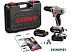 Дрель-шуруповерт Crown CT21055L-1.5 BMC (с 2-мя АКБ, кейс)