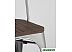 Стул Stool Group Tolix wood (серебристый матовый)