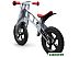 Беговел FirstBIKE Cross с тормозом (серебристый) Беговел FirstBIKE Cross с тормозом (серебристый)