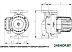Циркуляционный насос IMP Pumps GHNbasic II 80-120F PN10 Циркуляционный насос IMP Pumps GHNbasic II 80-120F PN10