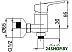 Смеситель Rubineta UNO-12 BK2 (черный) Смеситель Rubineta UNO-12 BK2 (черный)