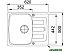 Мойка кухонная FRANKE Antea AZG 611-62 (114.0537.802) Мойка кухонная FRANKE Antea AZG 611-62 (114.0537.802)