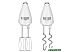 Миксер Sencor SHM 6206SS Миксер Sencor SHM 6206SS