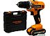Дрель-шуруповерт Partisan AD-18.2 (с 2-мя АКБ, кейс)