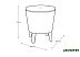 Стол садовый Keter Illuminated Cool Bar 231366 (белый) Стол садовый Keter Illuminated Cool Bar 231366 (белый)