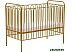 Детская кроватка Polini Kids Vintage 150 (золотистый)