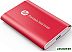 Внешний накопитель HP P500 250GB 7PD49AA (красный) Внешний накопитель HP P500 250GB 7PD49AA (красный)