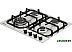 Встраиваемая газовая варочная панель (поверхность) Akpo PGA 604 FXC