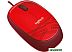Мышь проводная Logitech M105 Mouse Red (910-002942)